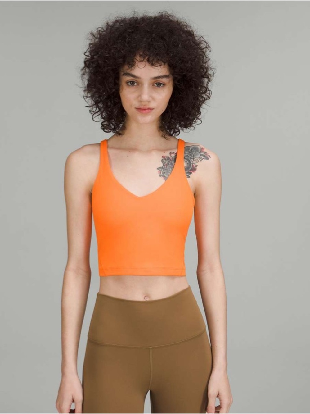 Lululemon Align Tank Top Size 4 in Orange Soda